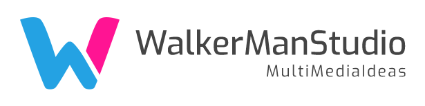 WalkerManStudio - MultiMediaIdeas - Logo dark